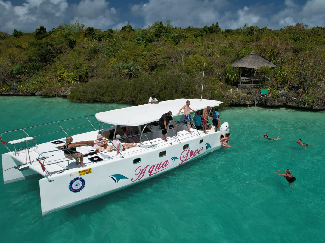 East Coast: 5 islands Trip including Ile aux Cerfs with BBQ Lunch/Drinks.