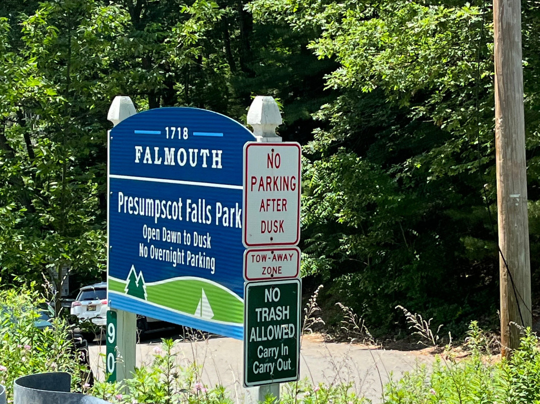 Presumpscot Falls Park-Falmouth必去景点