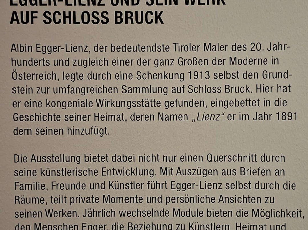 Schloss Bruck - Museum der Stadt Lienz-林兹必去景点