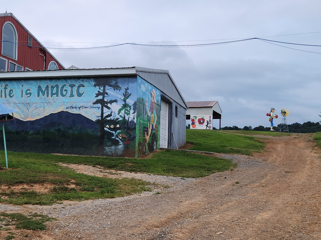 Peaks of Otter Winery-Bedford必去景点
