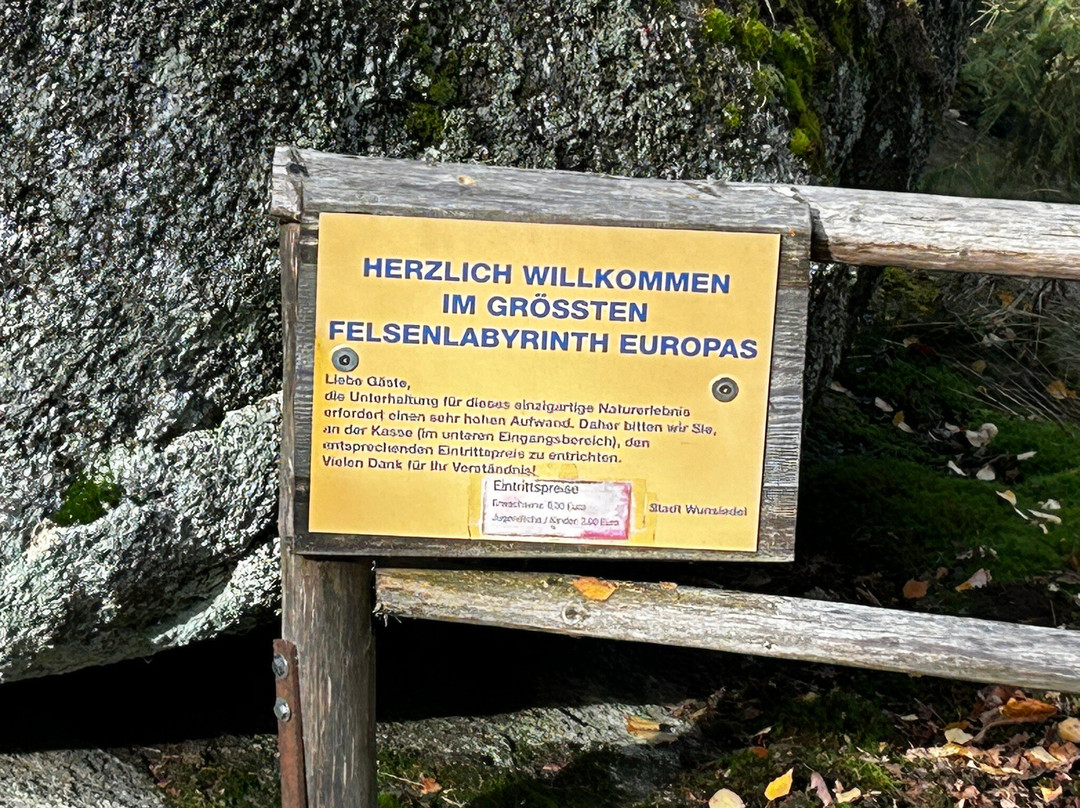 Felsenlabyrinth Luisenburg-Wunsiedel必去景点