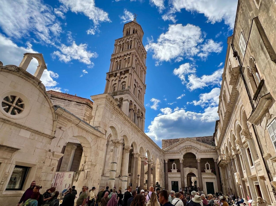 The Peristyle of Diocletian's Palace-斯普利特必去景点