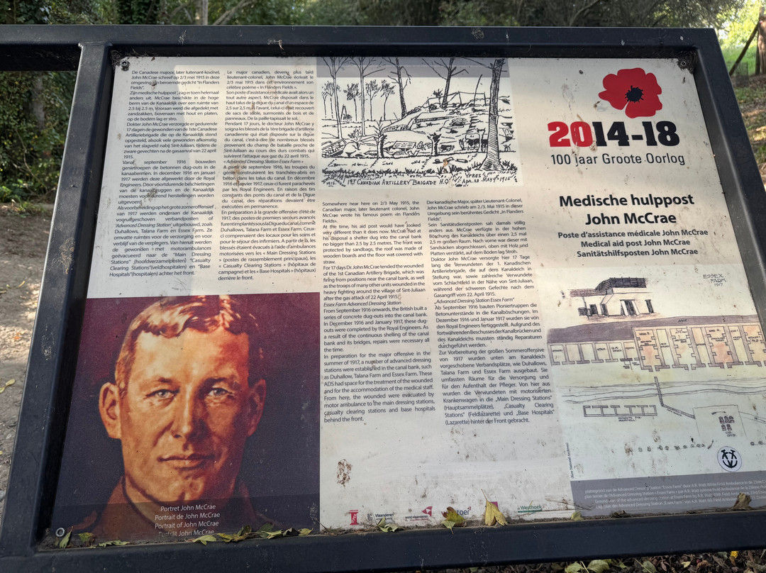 John McCrae Site-伊普尔必去景点