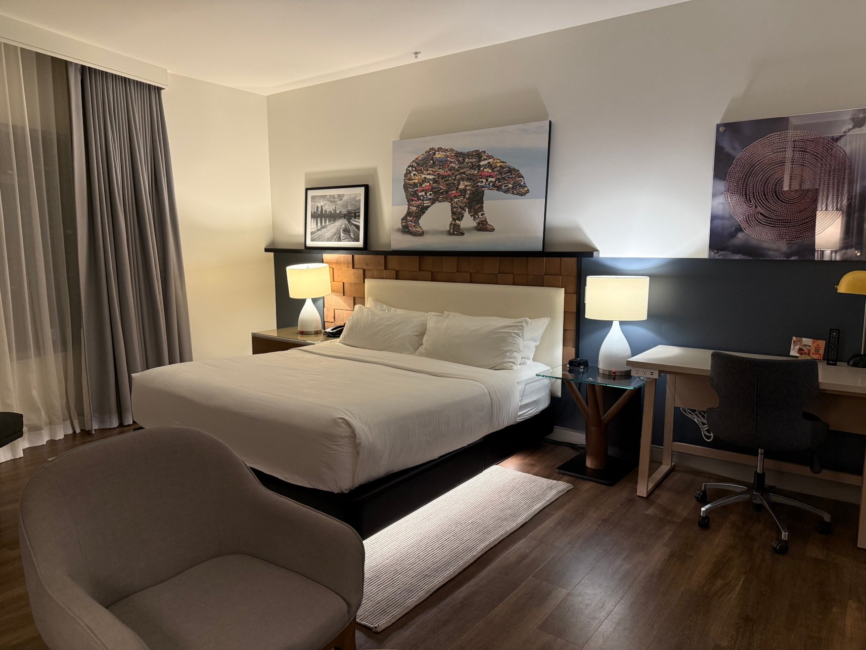 波特兰比德维尔万豪酒店-客卧