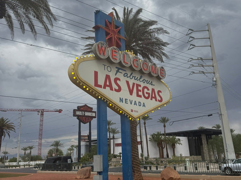 Welcome to Fabulous Las Vegas Sign-拉斯维加斯必去景点