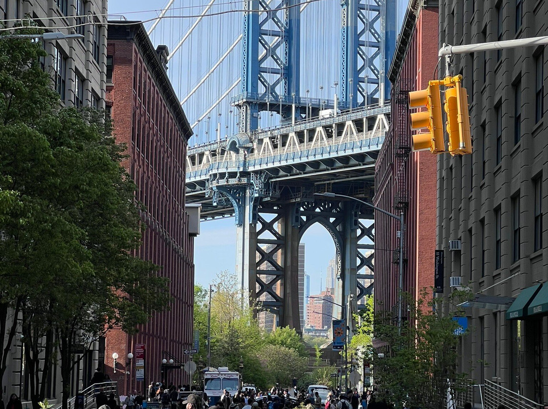 Dumbo Manhattan Bridge View-布鲁克林必去景点