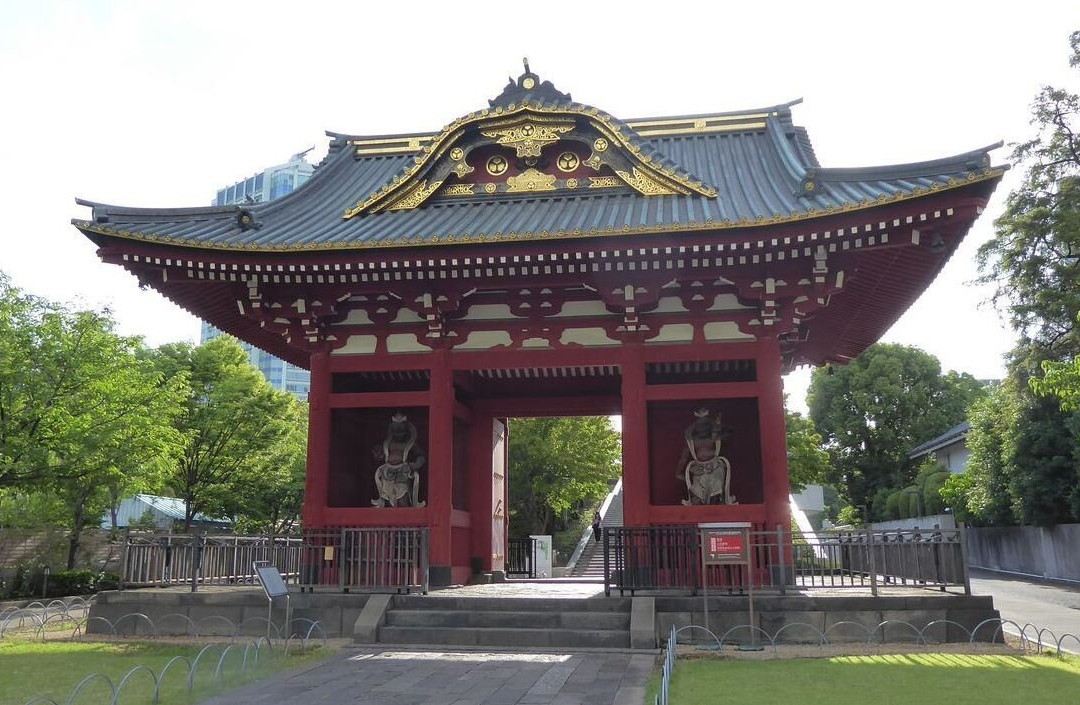 Former Daitokuin Reibyoso Gate-Shibakoen必去景点