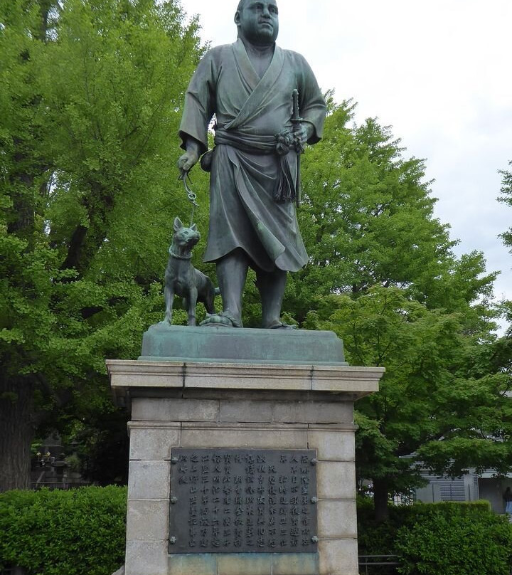 Saigo Takamori Statue-Uenokoen必去景点
