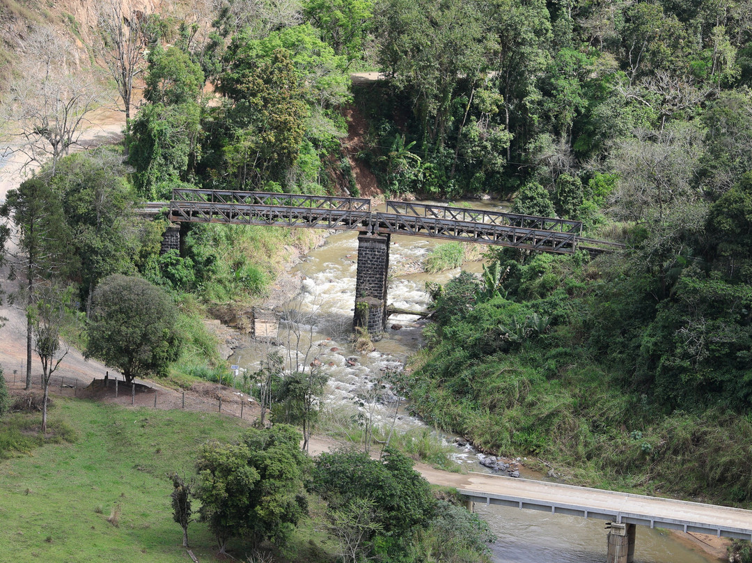 Mirante da ponte de ferro.
