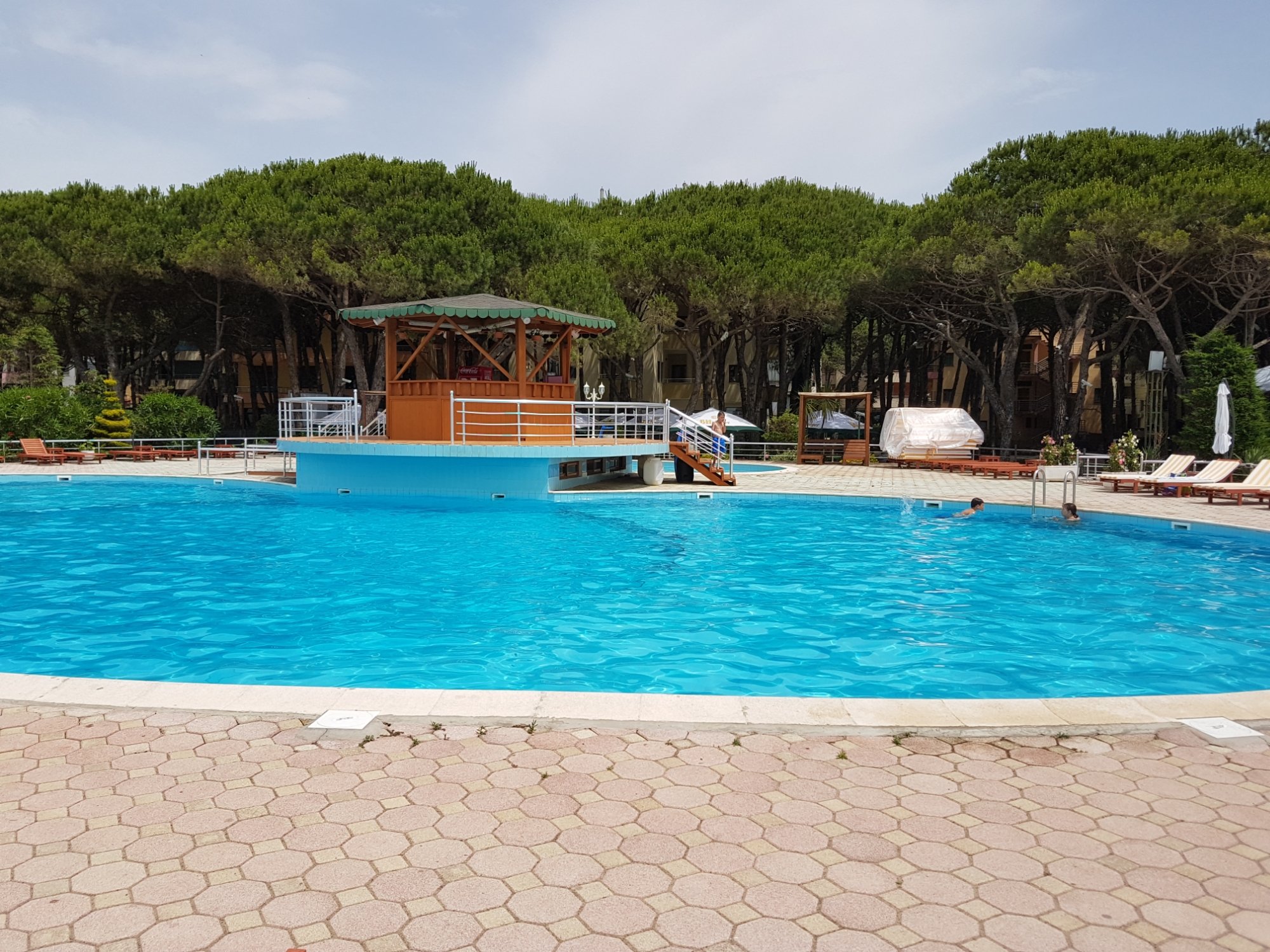 Hotel Kastrati-泳池