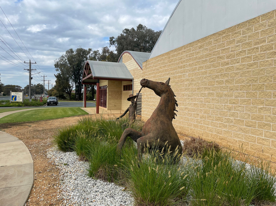 The Drover And Horse Sculpture