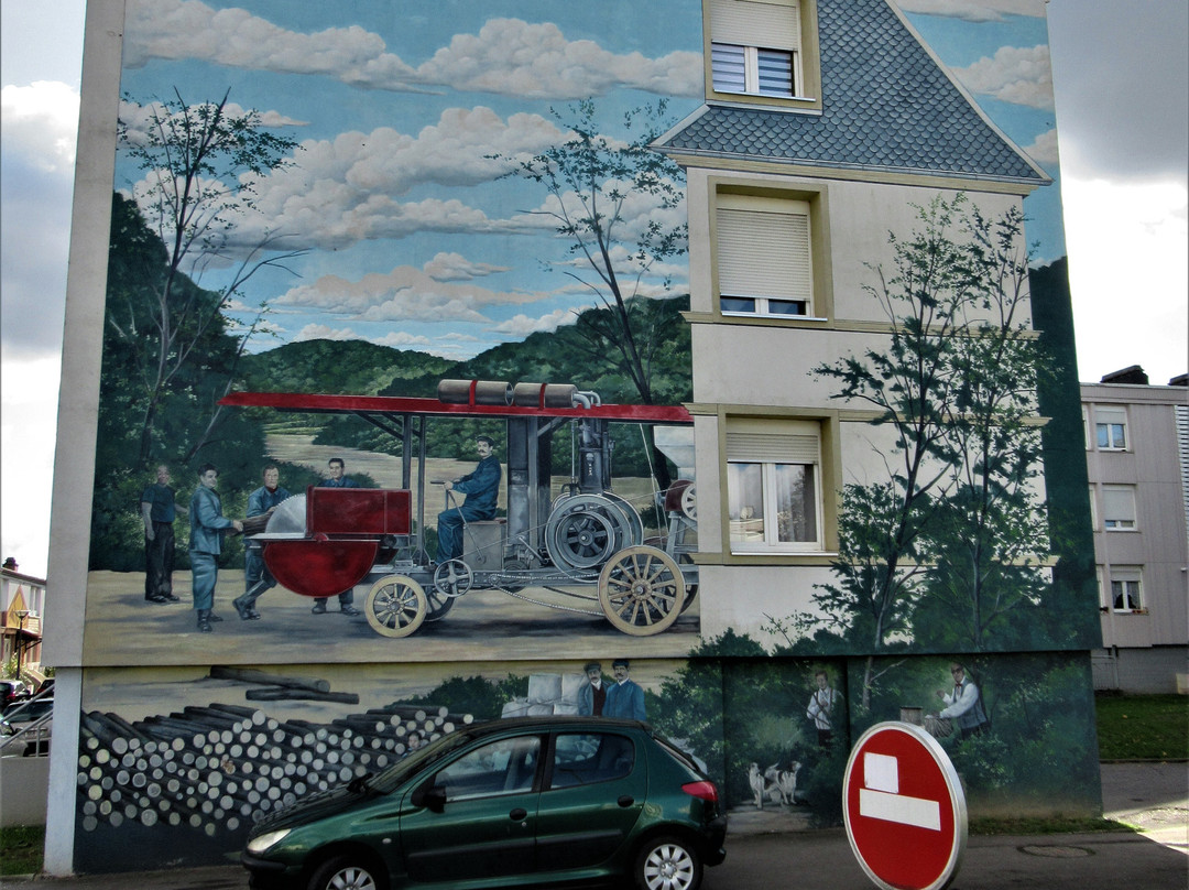 Fresque "Le bois"景点图片