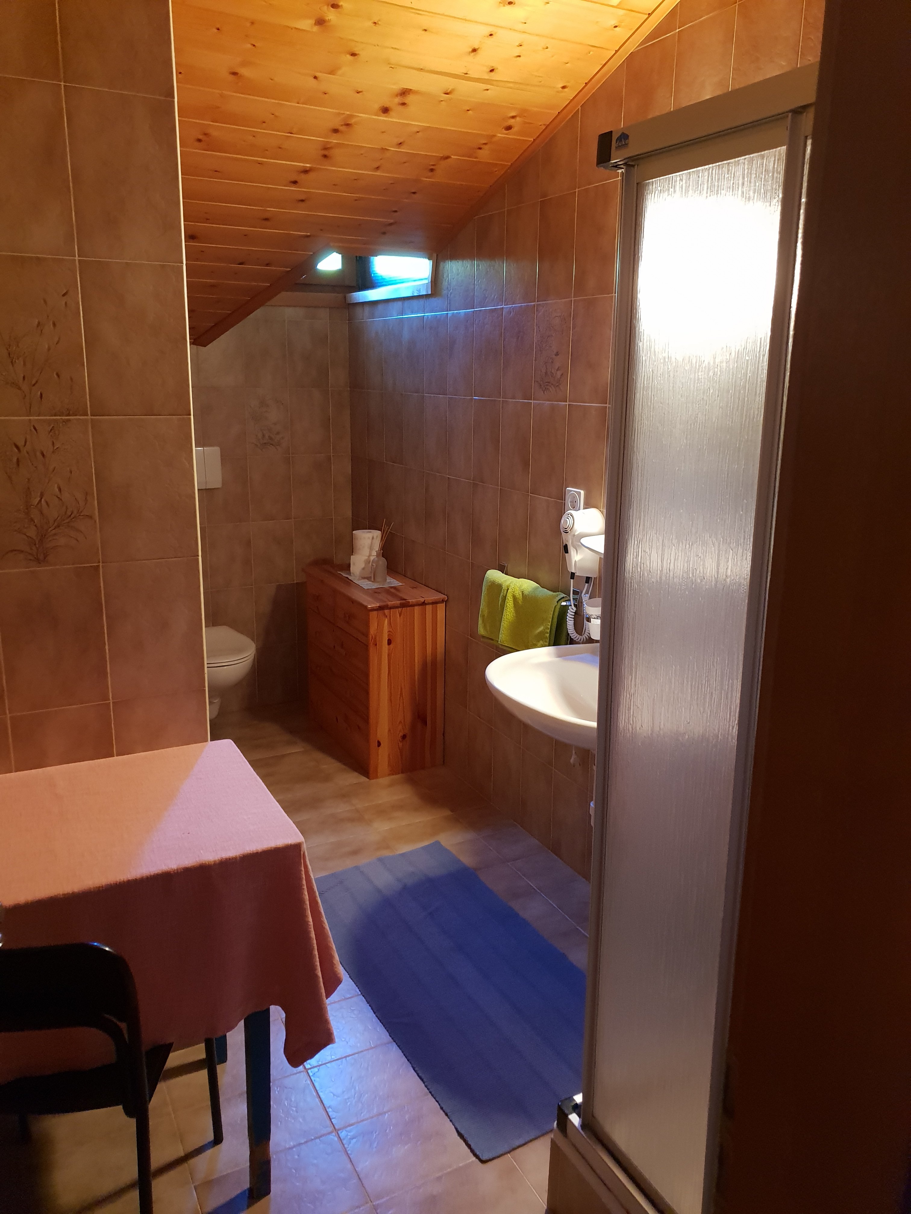 Gasthof Zum Schlern-浴室