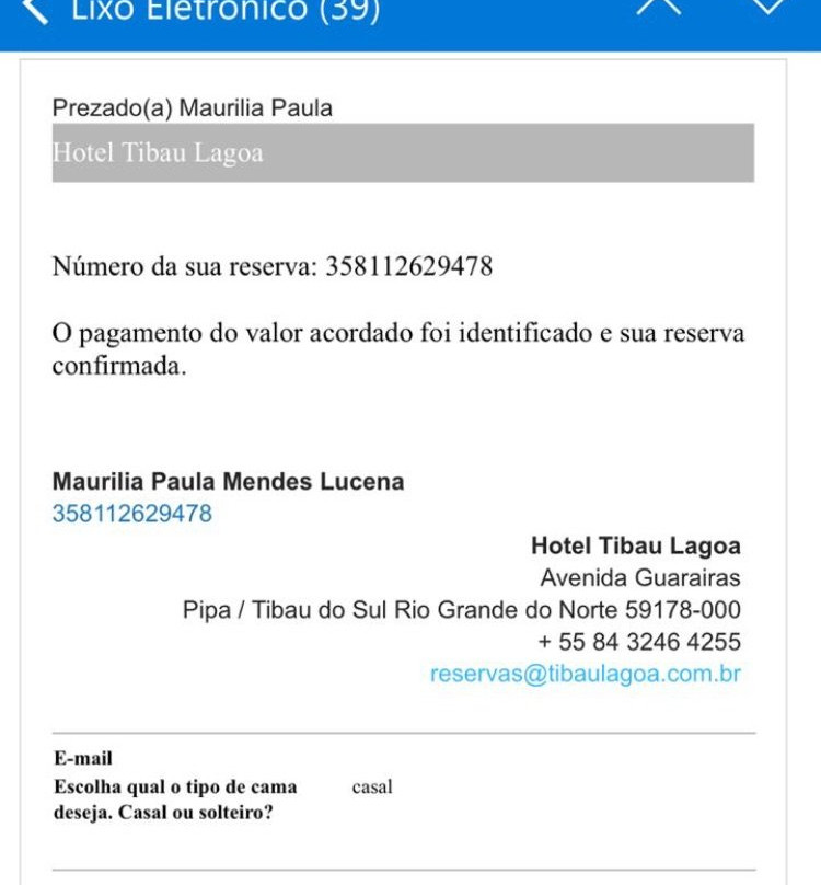 Hotel Tibau Lagoa主图