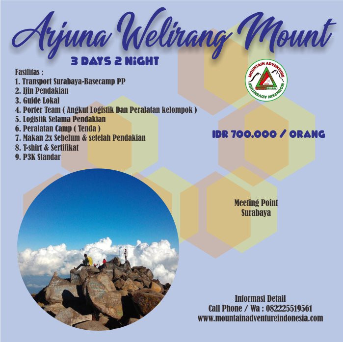 Mount Arjuno and Welirang景点图片