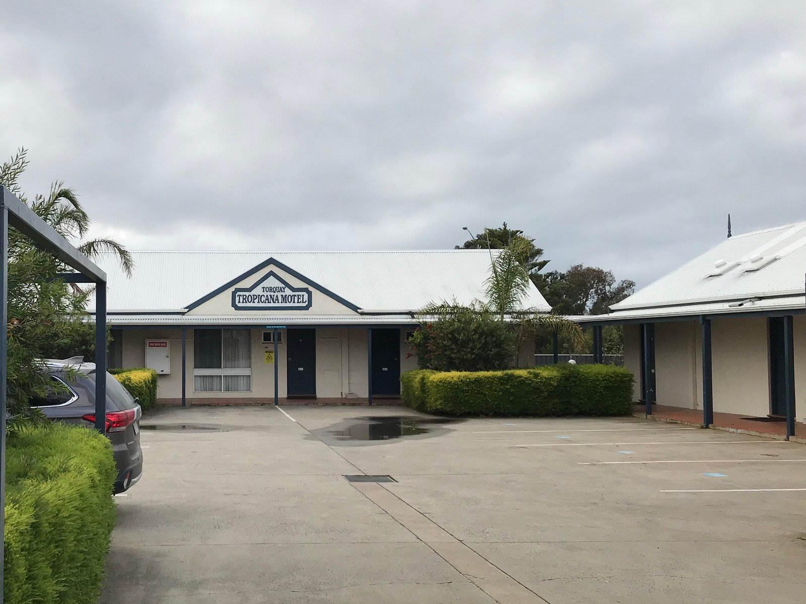 Torquay Tropicana Motel-浴室