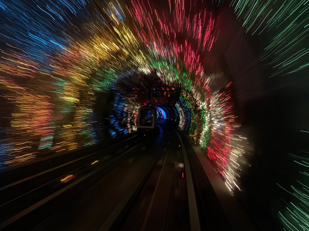 上海外滩观光隧道景点图片