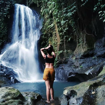 Taman Sari Waterfall-吉安雅必去景点