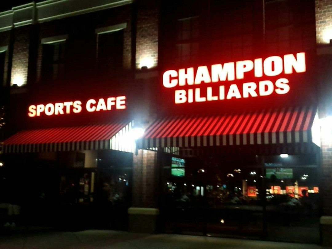 Buckeystown旅游景点-Champion Billiards Sports Cafe