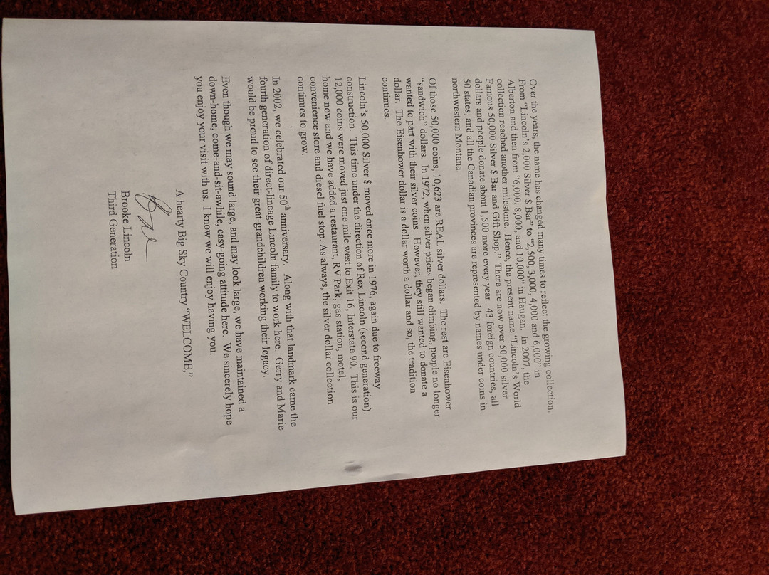 Lincoln's 10,000 Silver Dollar主图