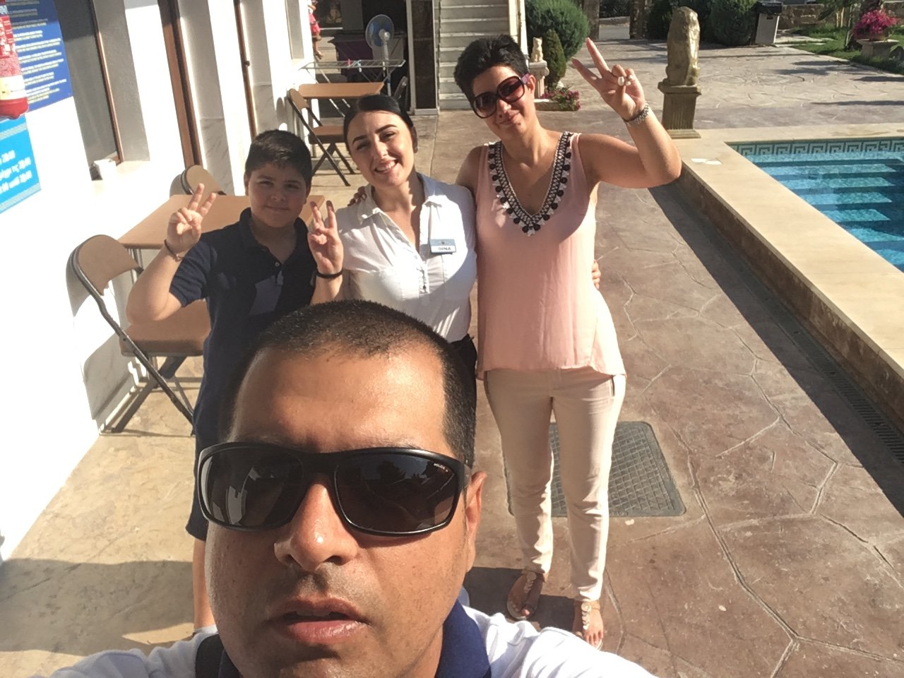 Greek Pride Ηotel and Apartments-泳池