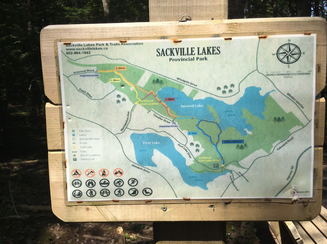Sackville Lakes Provincial Park景点图片