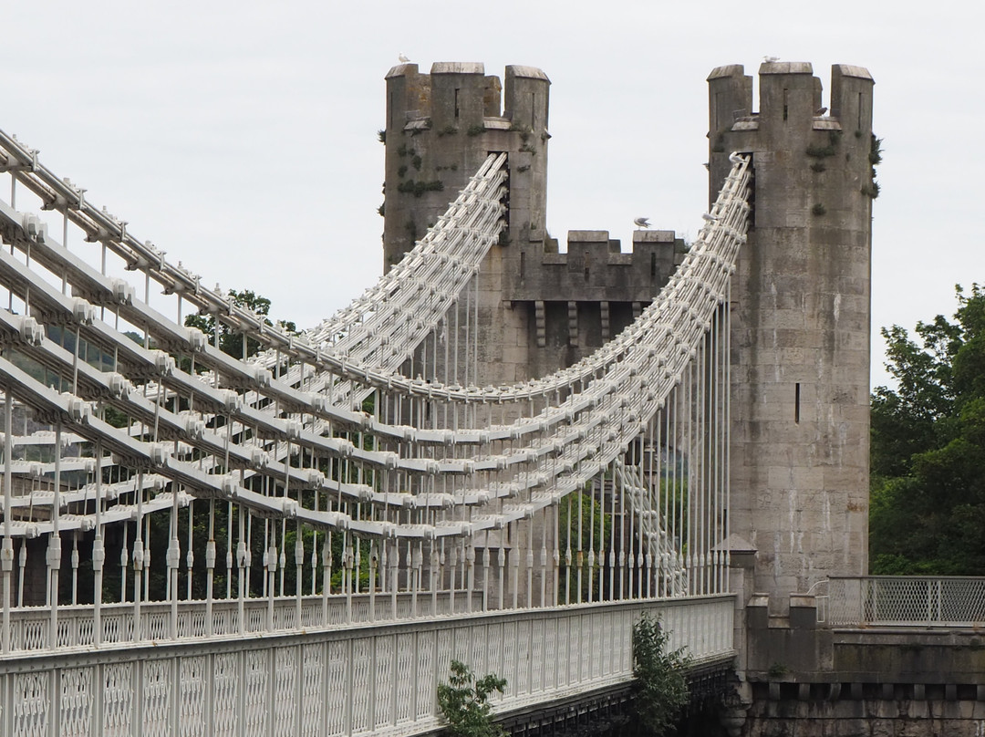 Conwy Suspension Bridge景点图片