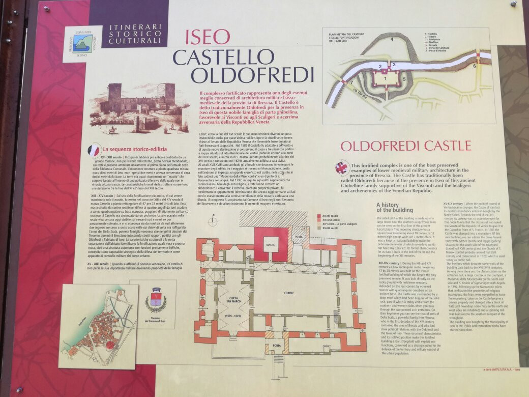 Castello Oldofredi Iseo景点图片