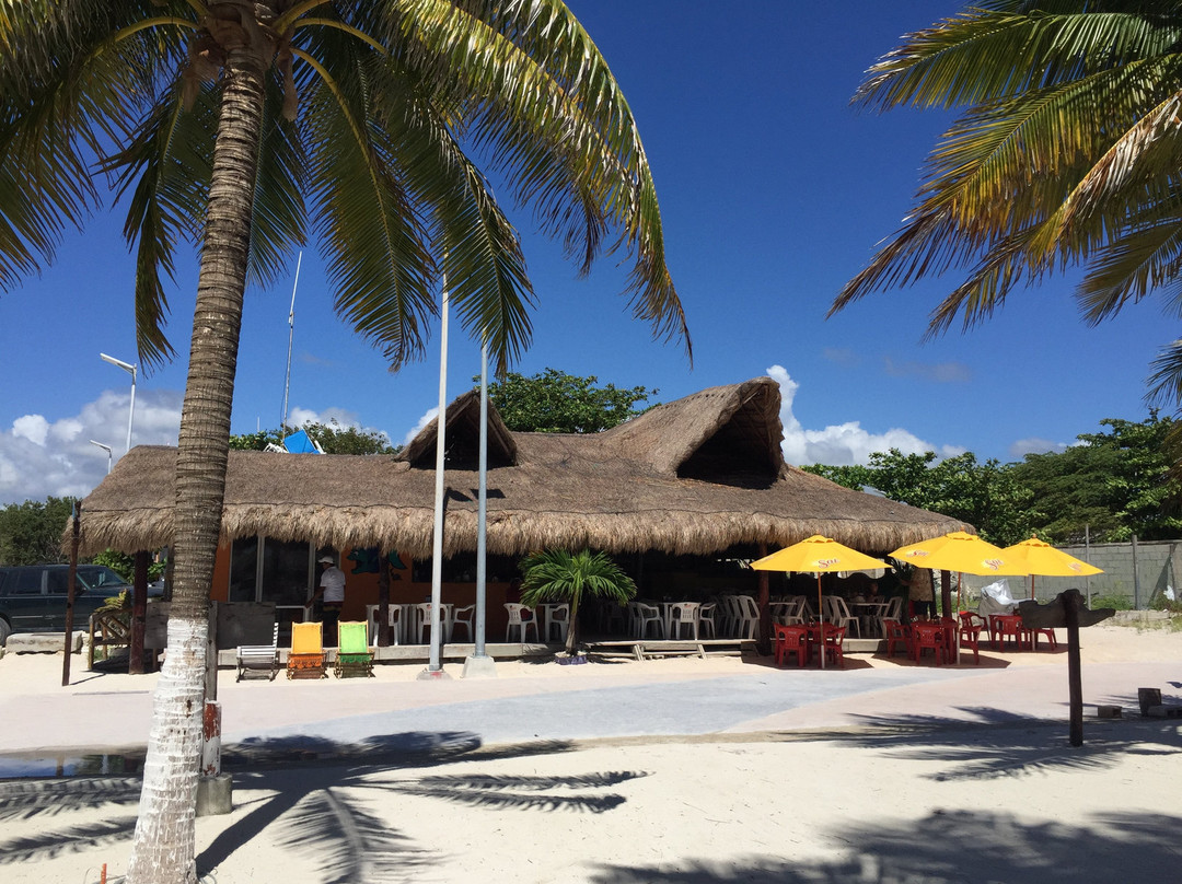 Mahahual餐馆和美食-Nohoch Kay Beach Club