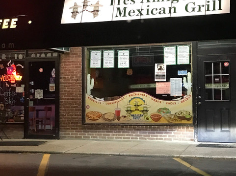 Greenlawn餐馆和美食-Tres Amigos Mexican Grill