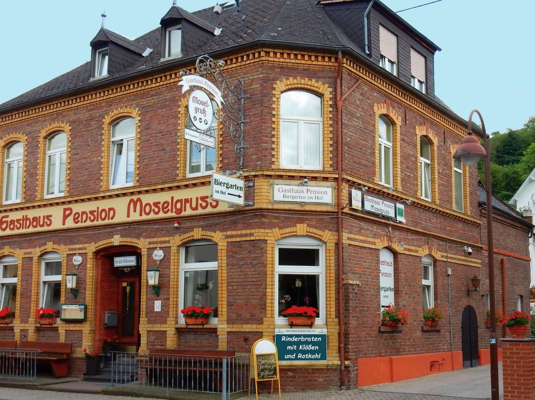 Dieblich酒店住宿-Gasthaus-Pension Moselgruss