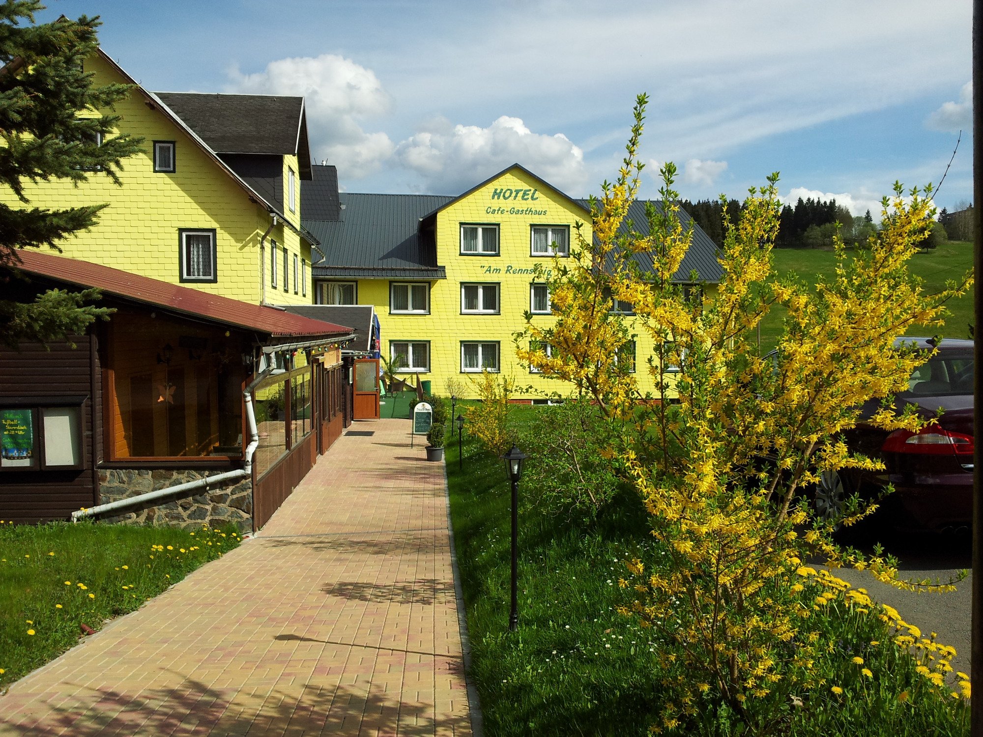 Hotel Am Rennsteig-浴室