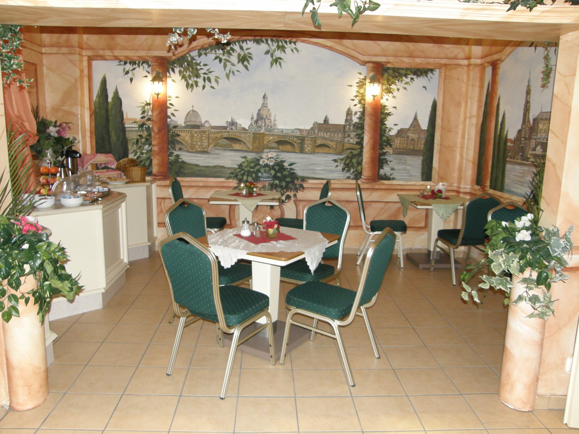 Pension Dresdener Panorama-餐饮