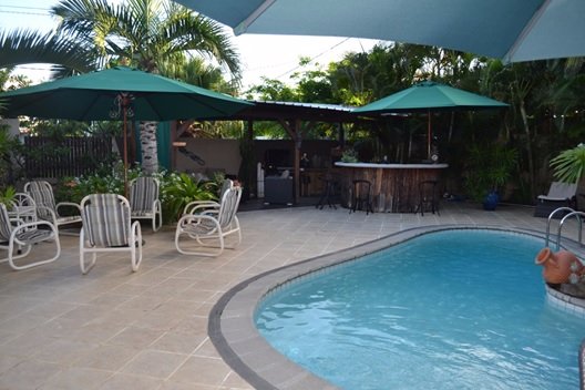 B&B Paradise Nest-泳池