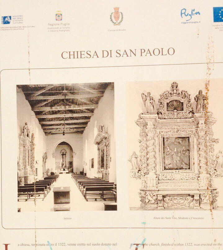 Chiesa di San Paolo Eremita-布林迪西必去景点
