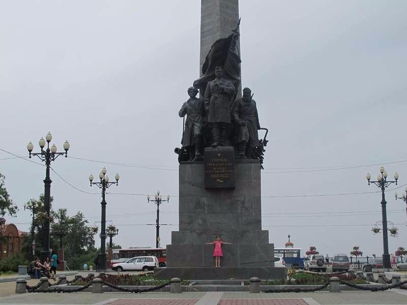 Monument to Far East Heroes-哈巴罗夫斯克必去景点