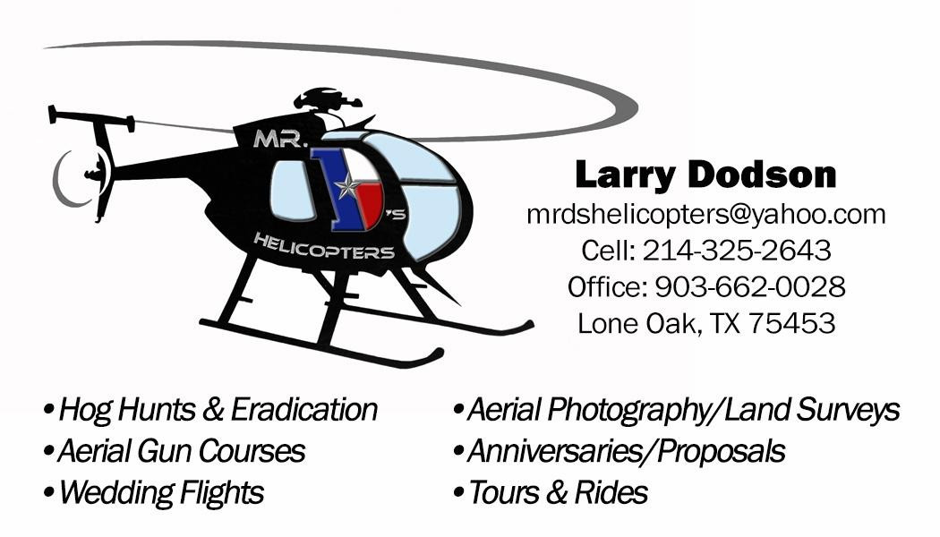 Mr. D's Helicopters - Helicopter Hog Hunting-Lone Oak必去景点