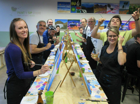 Paint & Sip Studio-基督城必去景点