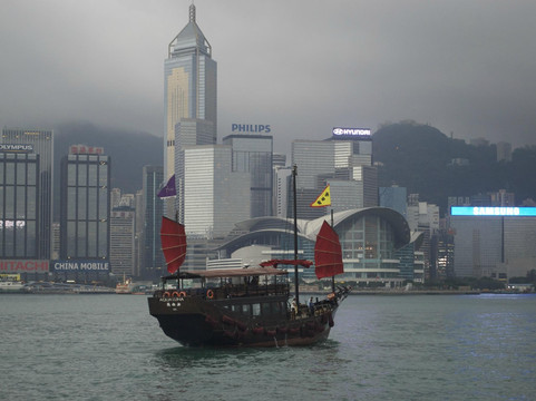 "鸭灵号"帆船-香港必去景点