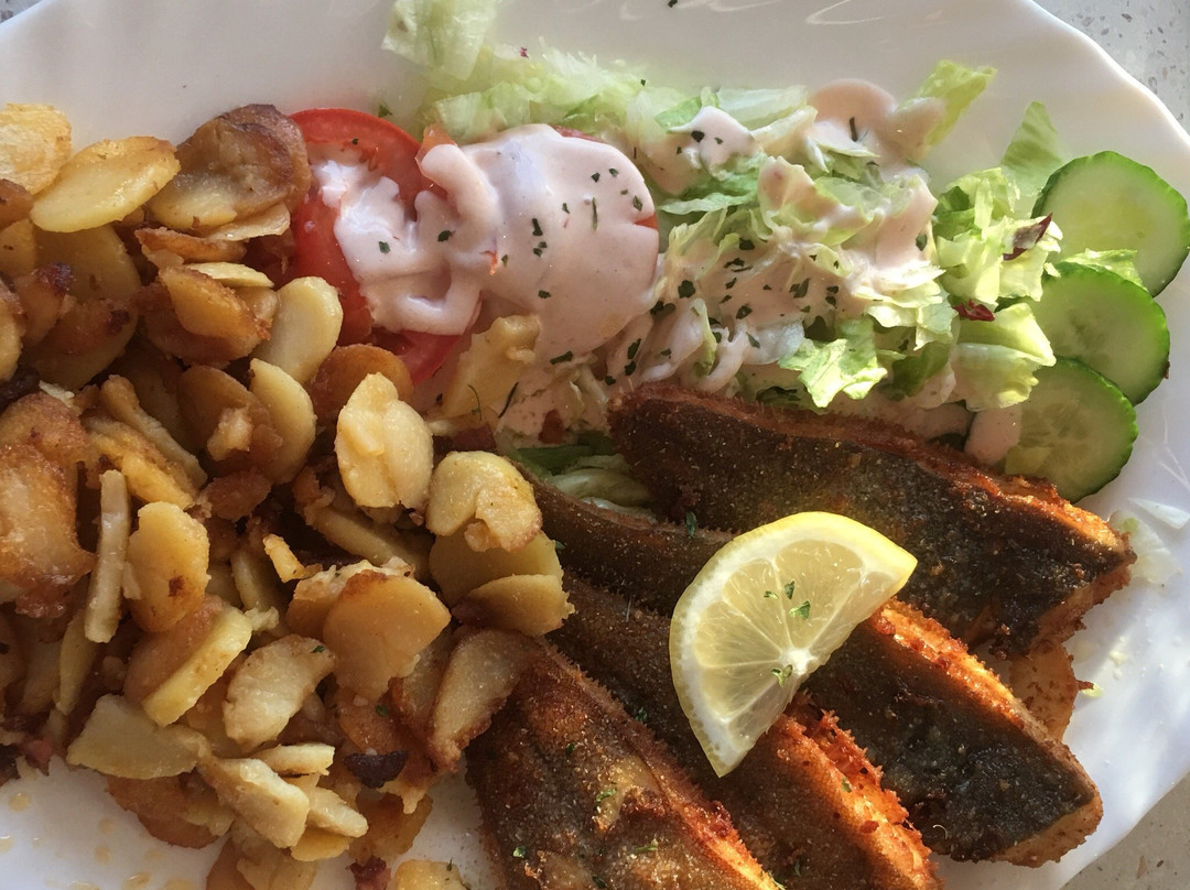 Ditzum餐馆和美食-Fischhaus Ditzum