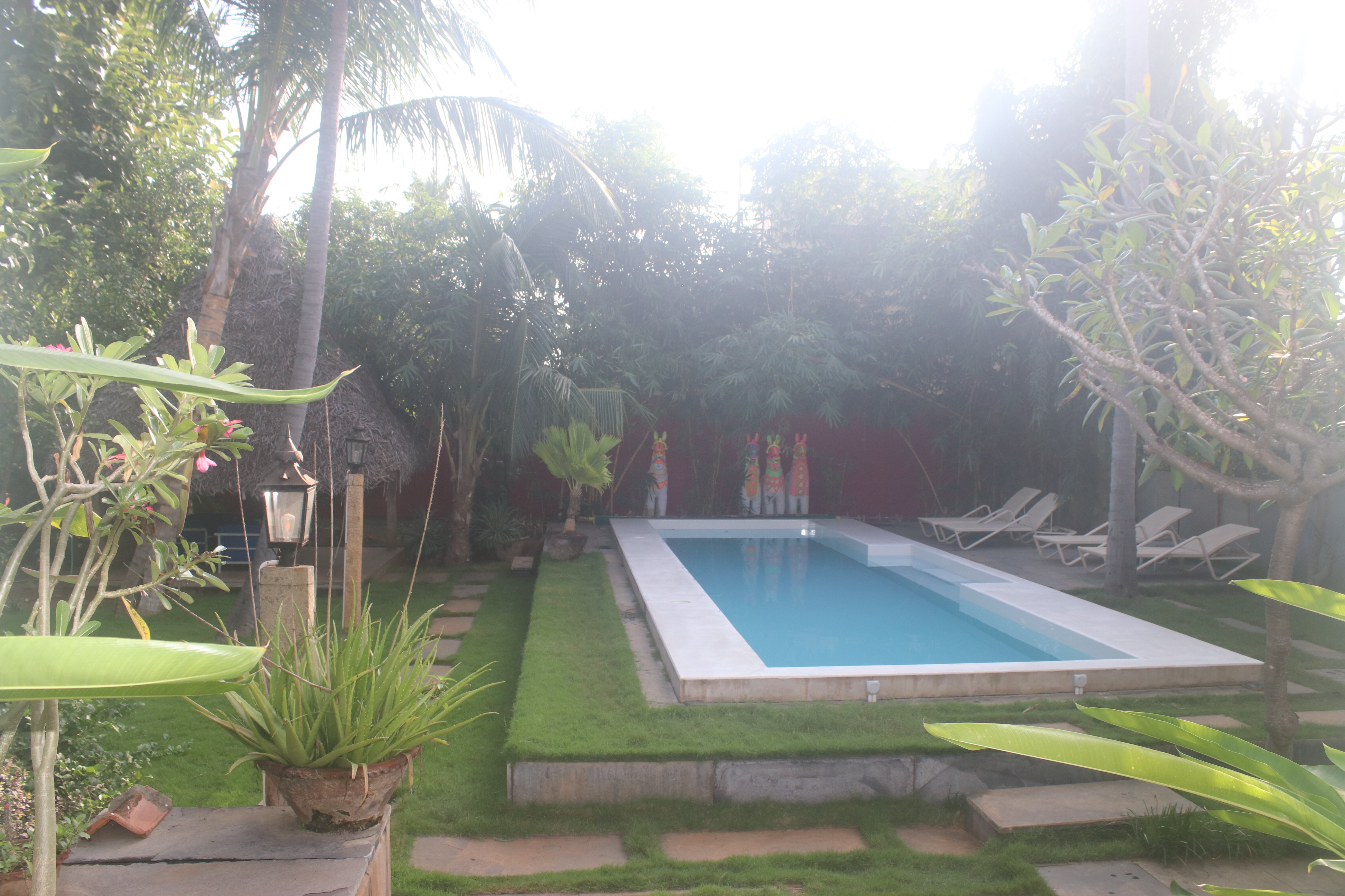 Saratha Vilas Chettinad Palace - Hotel-泳池
