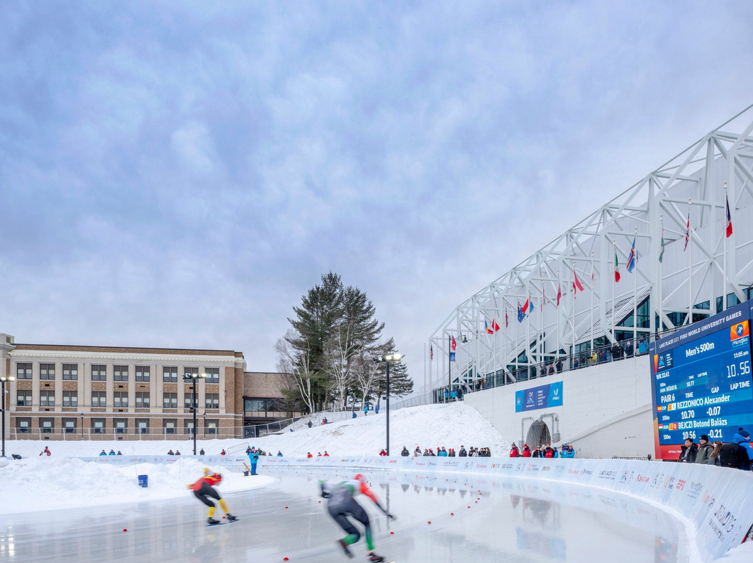 The Olympic Speed Skating Oval-普莱西德湖必去景点