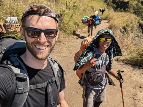 Rinjani tracking-龙目岛必去景点