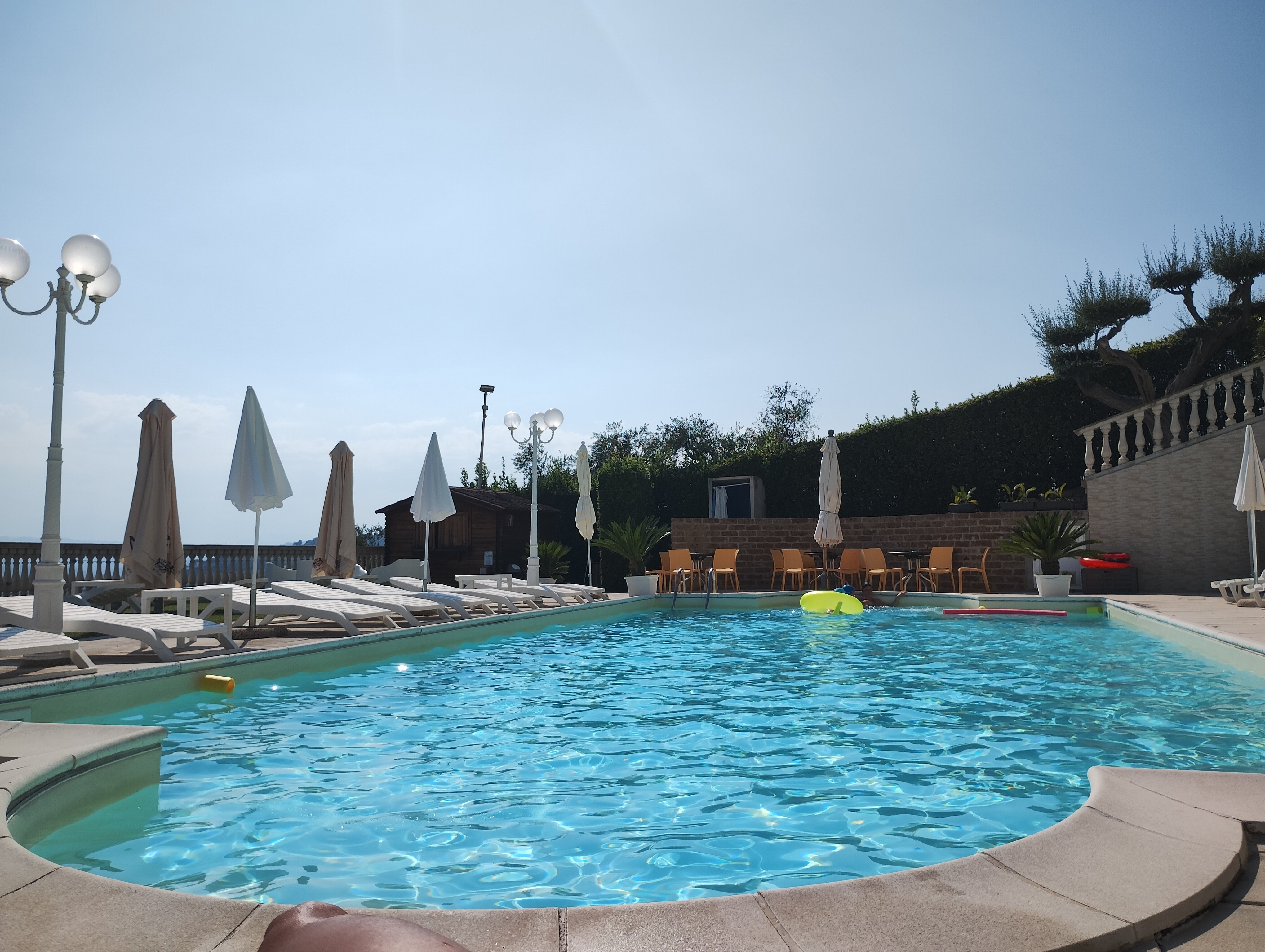 Hotel Villa Aniana-泳池