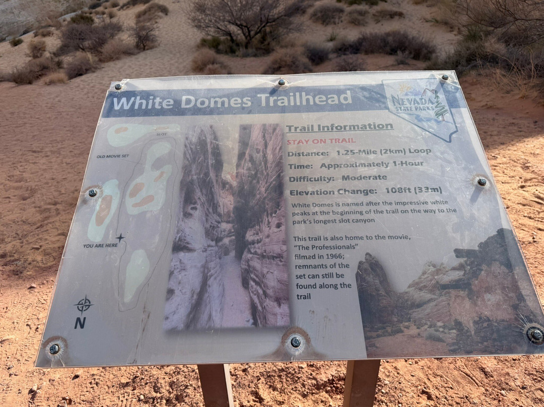 White Domes Trail-欧弗顿必去景点