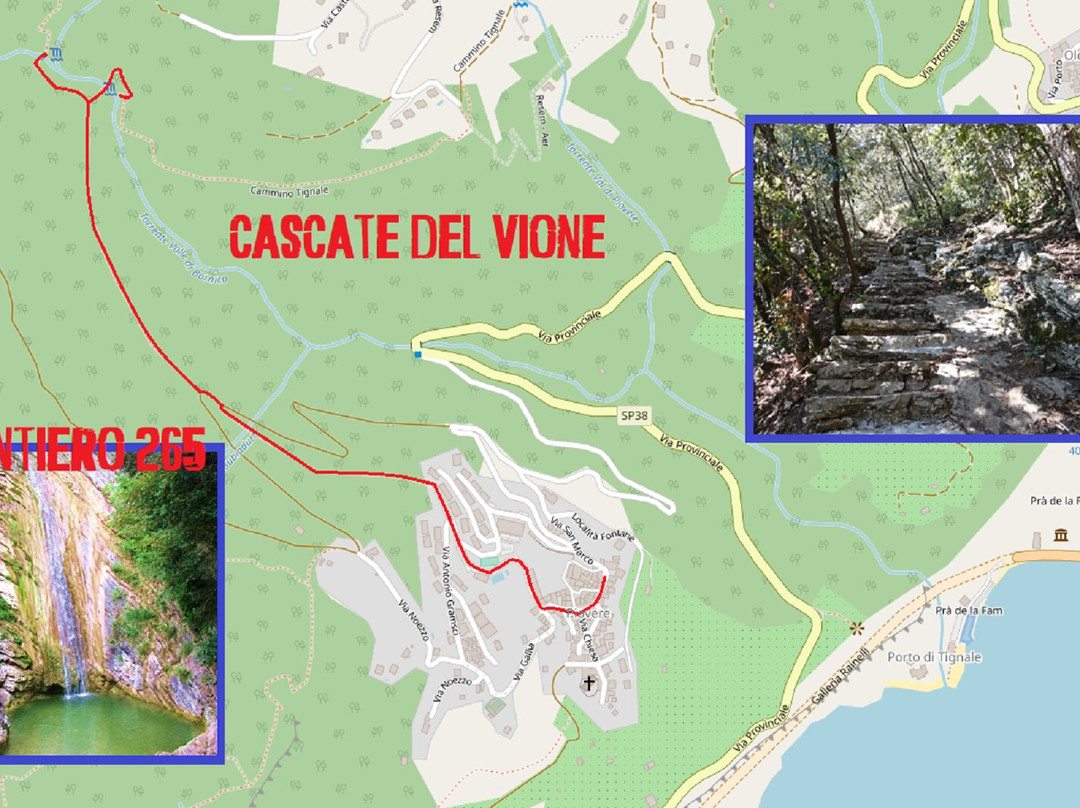 Piovere Di Tignale, Cascate-Piovere必去景点