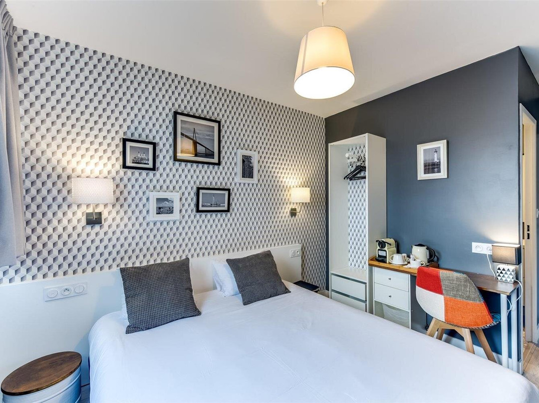 圣纳泽尔酒店住宿-Brit Hotel Saint Nazaire Centre Gare