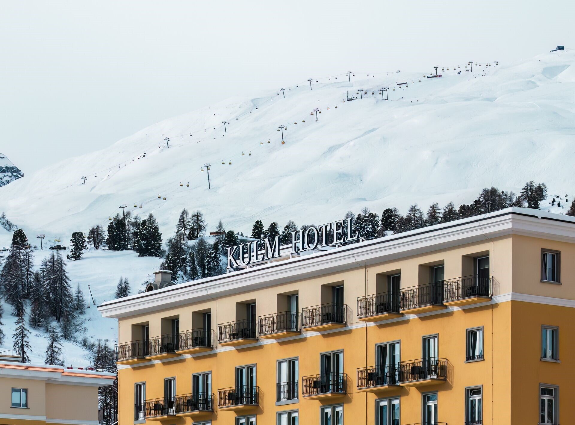 圣莫里茨库尔姆酒店-浴室