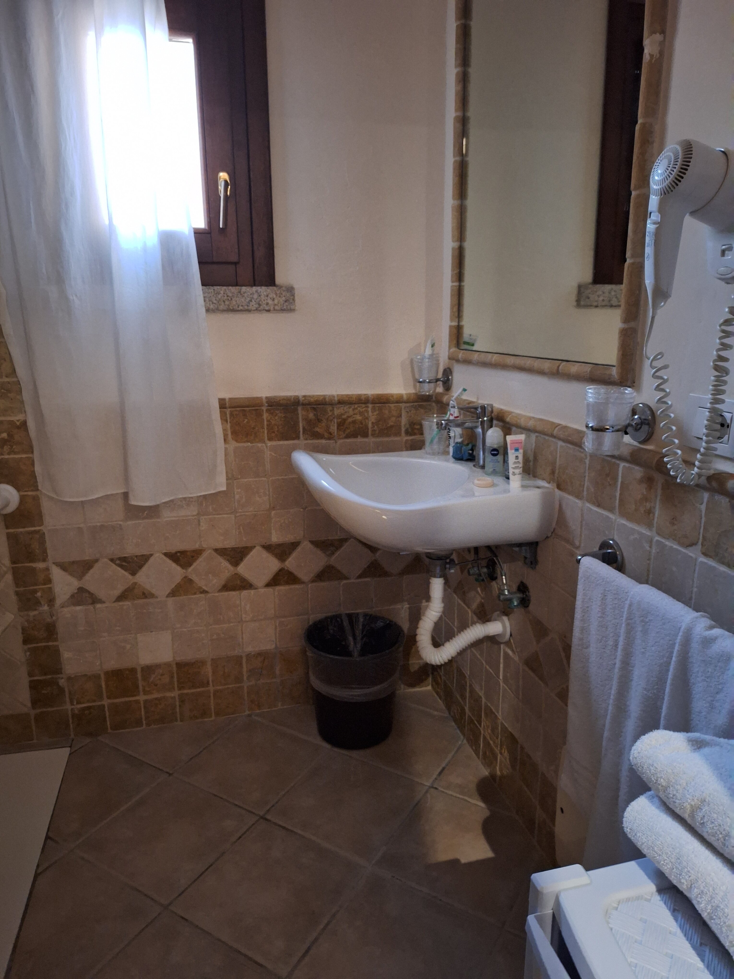 Hotel Baia Del Porto-浴室