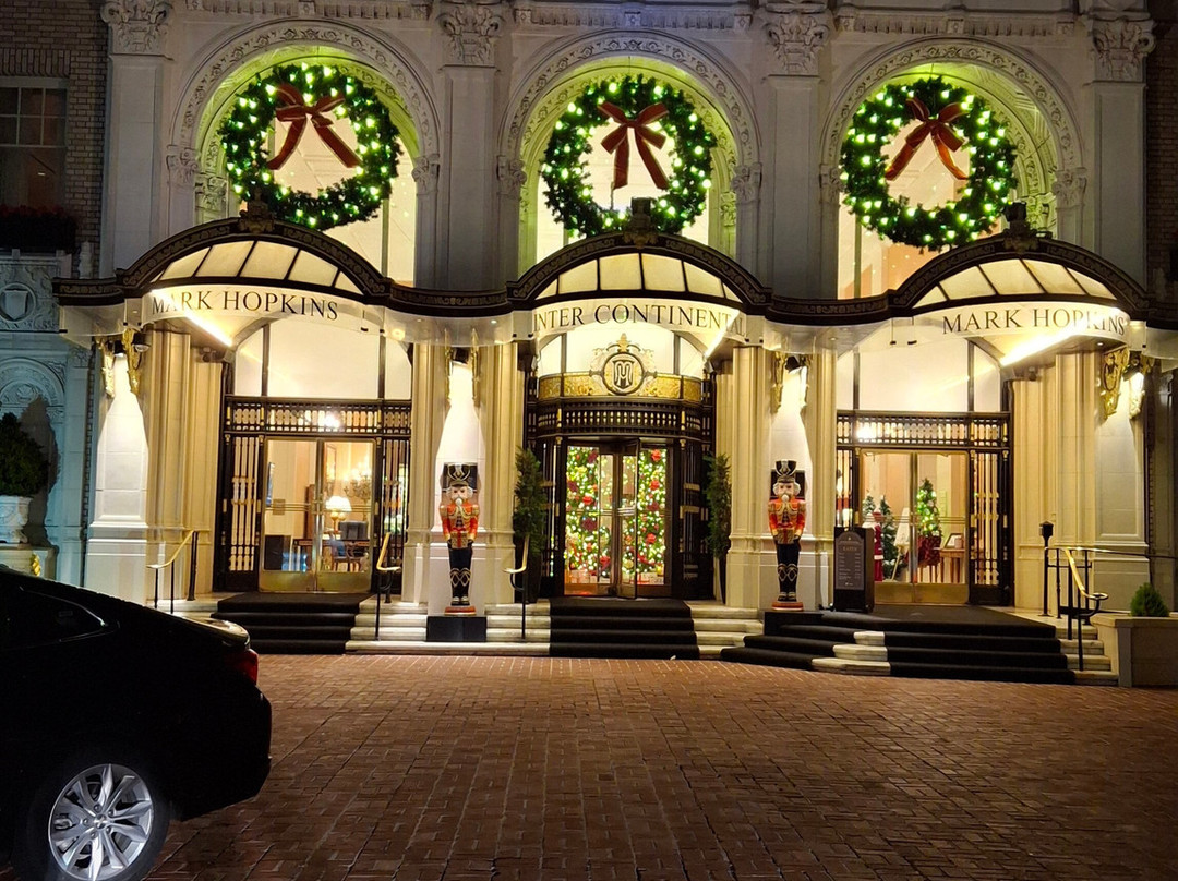 The InterContinental Mark Hopkins building-旧金山必去景点